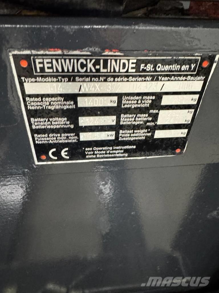 Linde 10848 L14 フォークリフト - その他