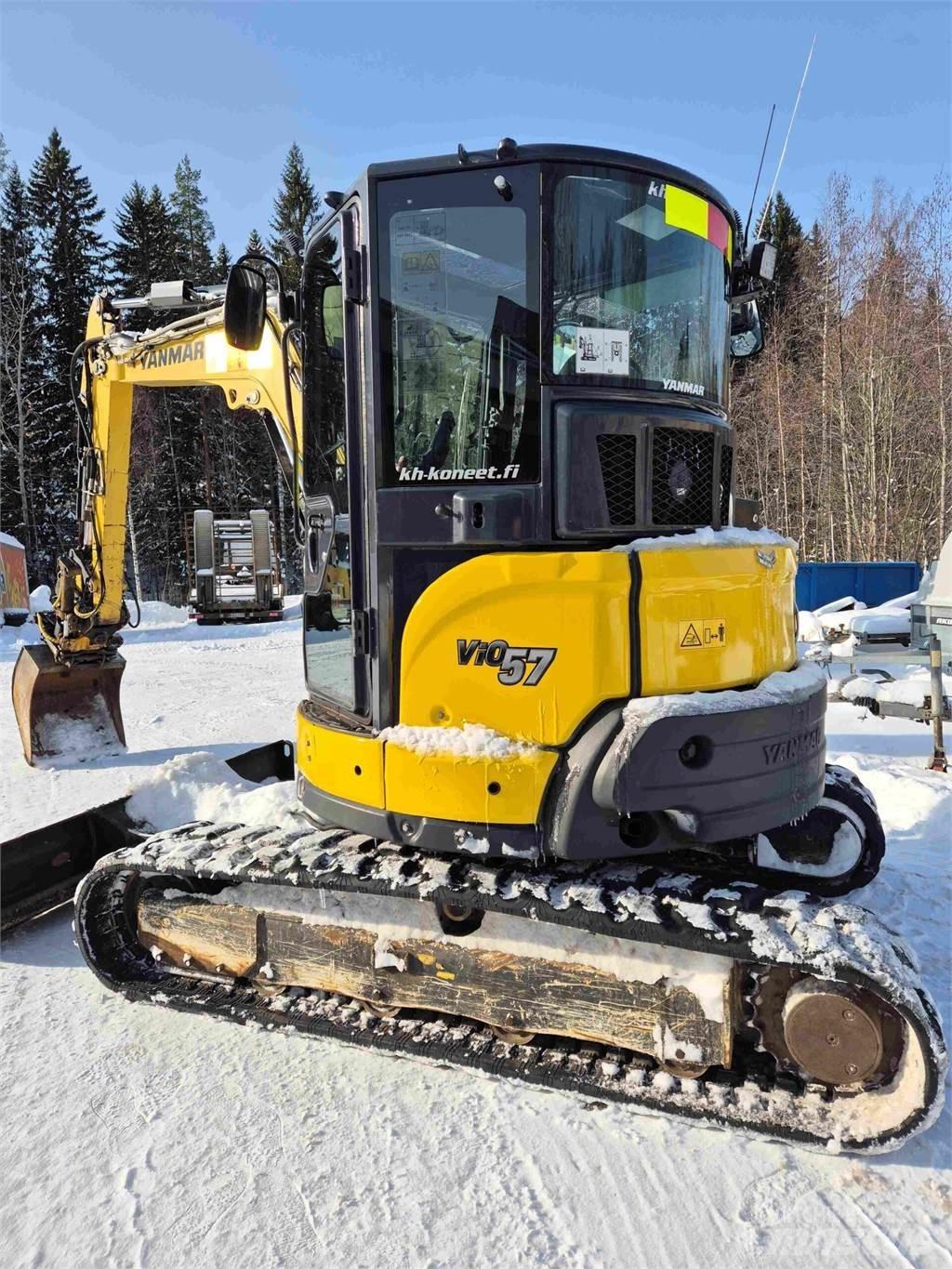 Yanmar VIO 57 ミニ油圧ショベル 7t以下（ミニユンボ・ミニディガー）