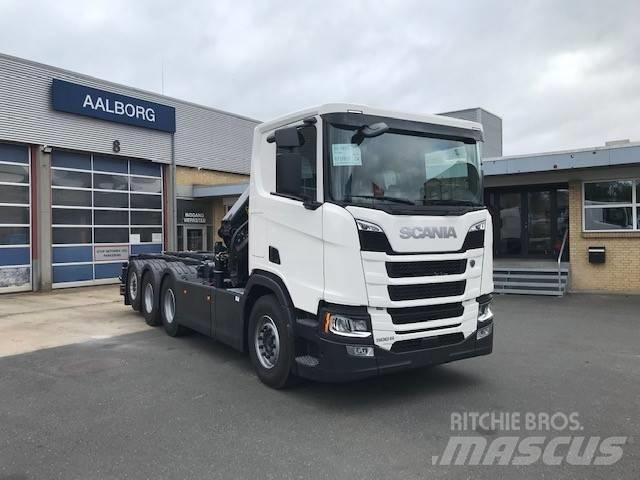 Scania R 500 クレーントラック、ユニック車