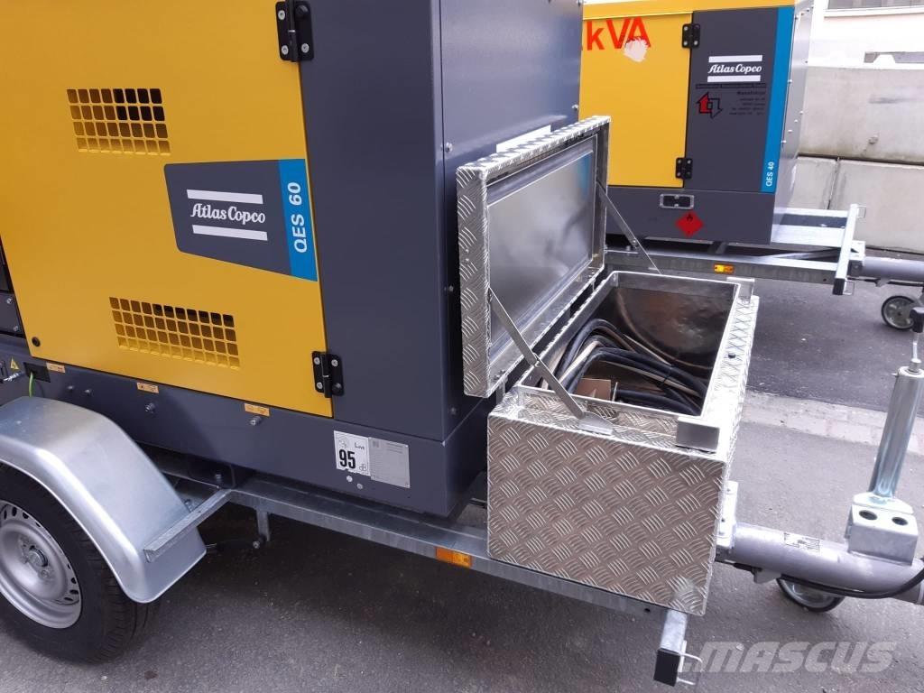 Atlas Copco QES60 ディーゼル発電機