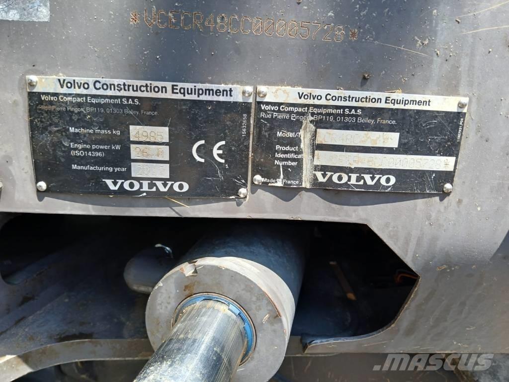 Volvo ECR 48 C ミニ油圧ショベル 7t以下（ミニユンボ・ミニディガー）