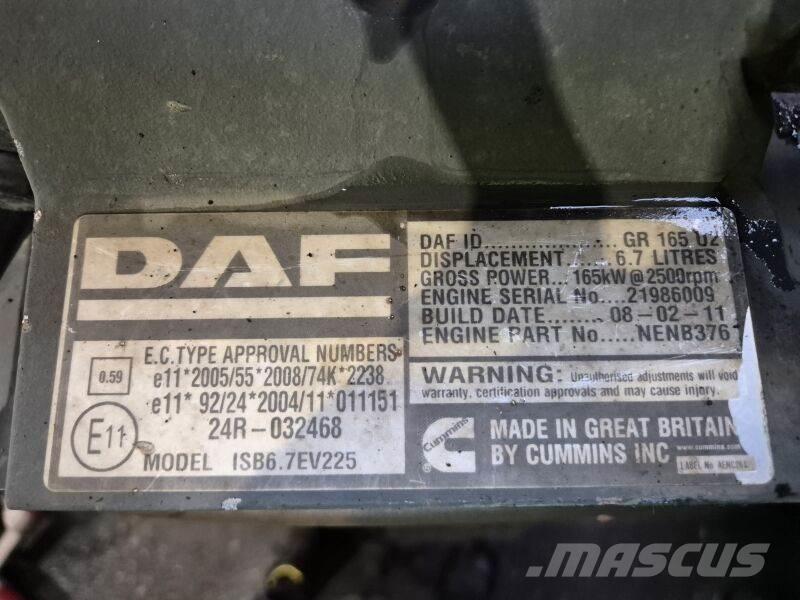 DAF GR165U2 エンジン