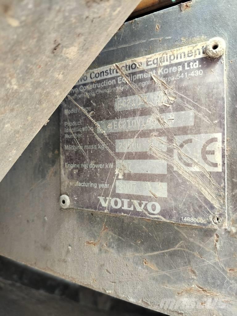 Volvo EC 210 B LC 大型油圧ショベル12t以上（パワーショベル・ユンボ）