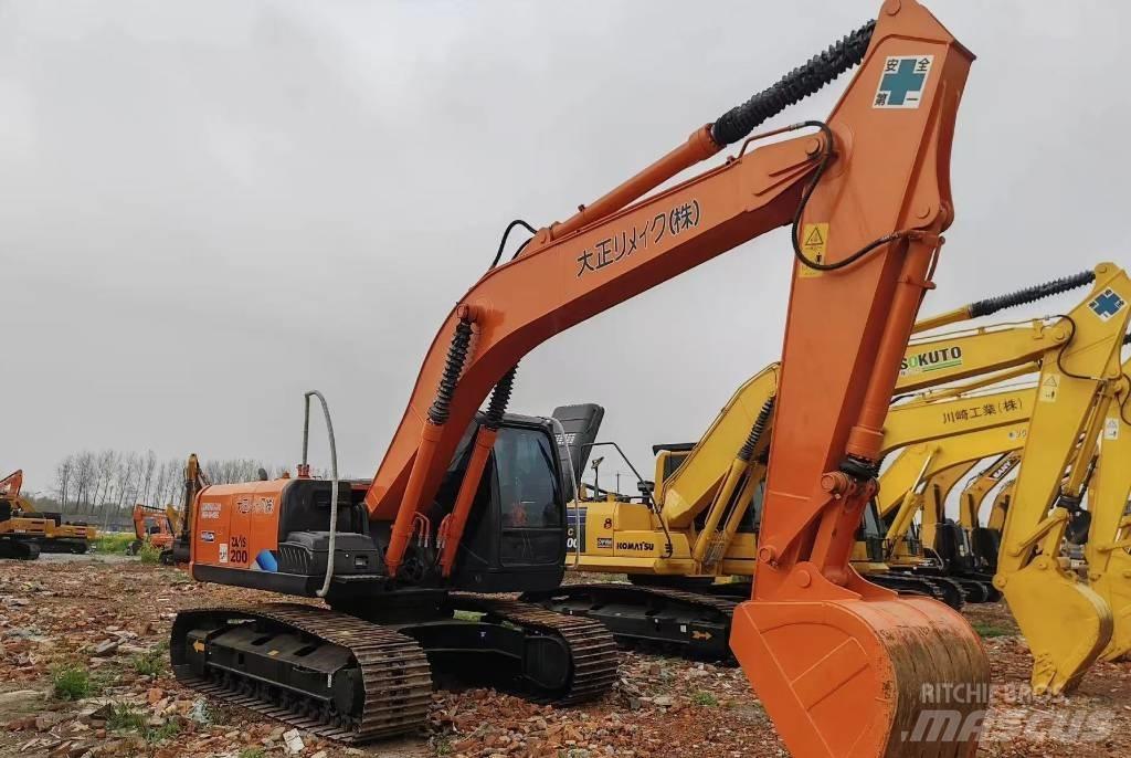 Hitachi Zaxis 200 LC 中型油圧ショベル 7ｔ-12ｔ（ユンボ・パワーショベル・バックホー）