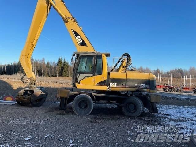 CAT M 322 C MH ホイール式油圧ショベル（パワーショベル・ユンボ・バックホー）
