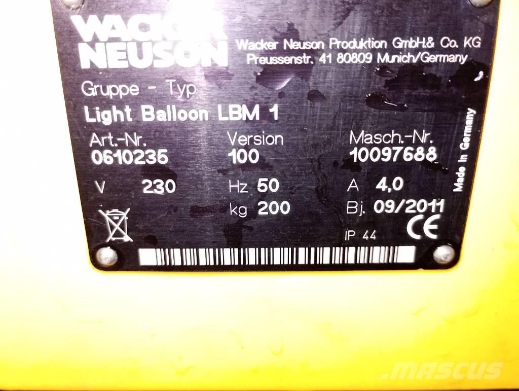Wacker Neuson LBM 1 ライトタワー