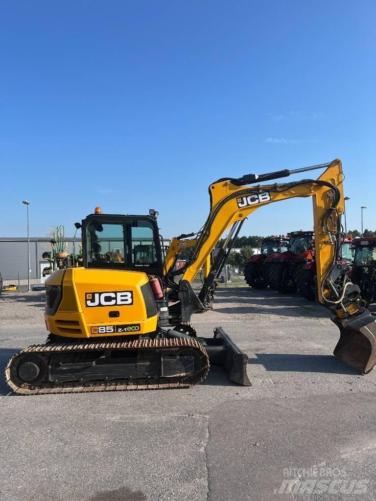 JCB 85 Z-1 ECO 中型油圧ショベル 7ｔ-12ｔ（ユンボ・パワーショベル・バックホー）