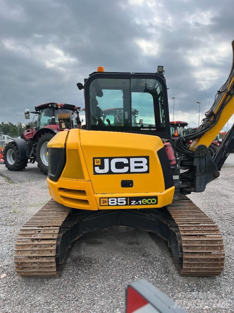 JCB 85 Z-1 ECO 中型油圧ショベル 7ｔ-12ｔ（ユンボ・パワーショベル・バックホー）