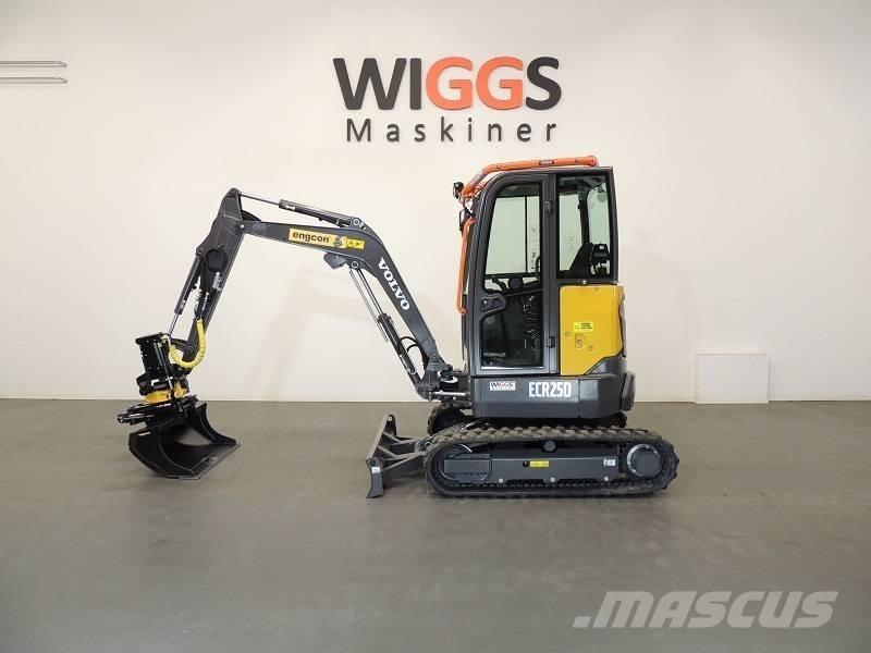 Volvo ECR25D ミニ油圧ショベル 7t以下（ミニユンボ・ミニディガー）