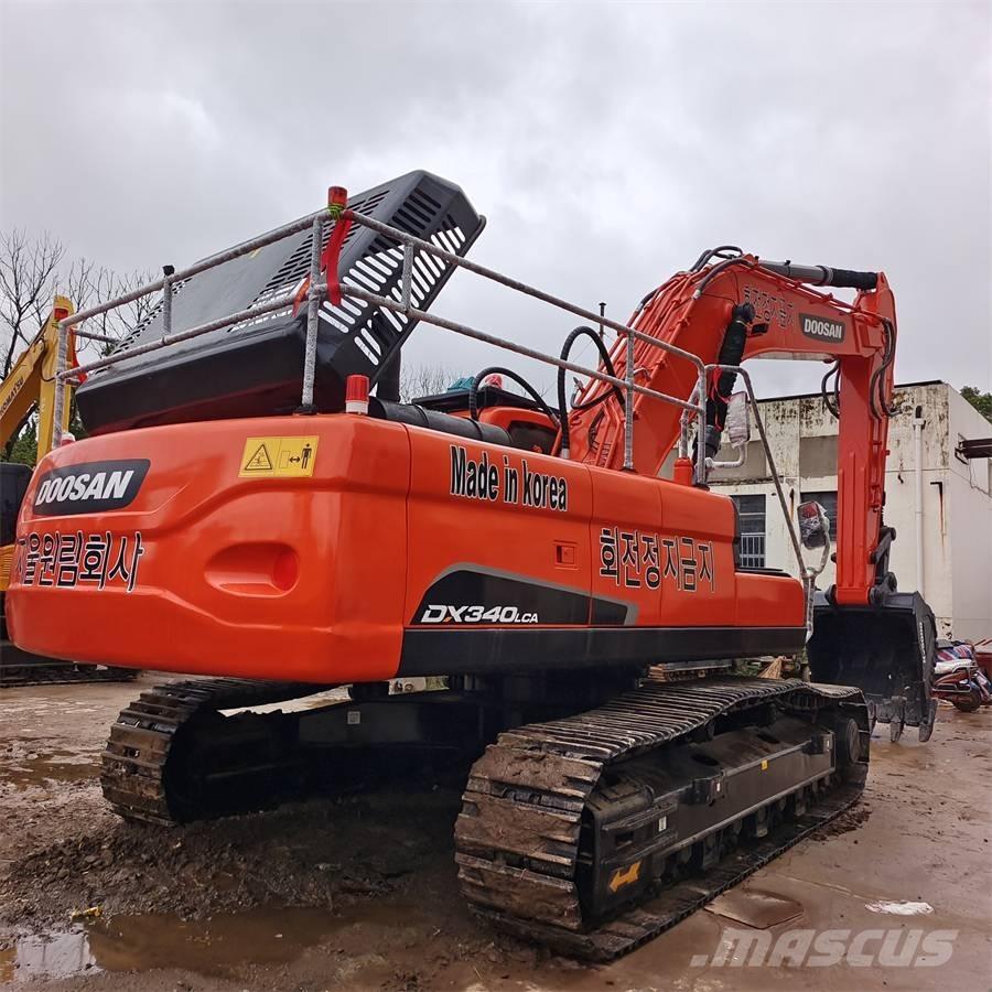 Doosan DX 340 LC 大型油圧ショベル12t以上（パワーショベル・ユンボ）