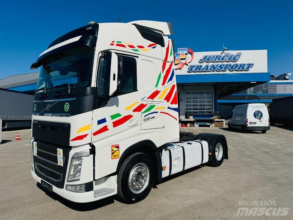 Volvo FH 500 HP 中古トラクターヘッド | トレーラーヘッド