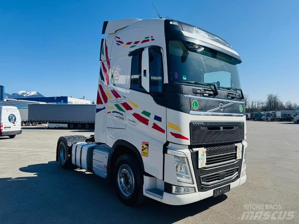 Volvo FH 500 HP 中古トラクターヘッド | トレーラーヘッド
