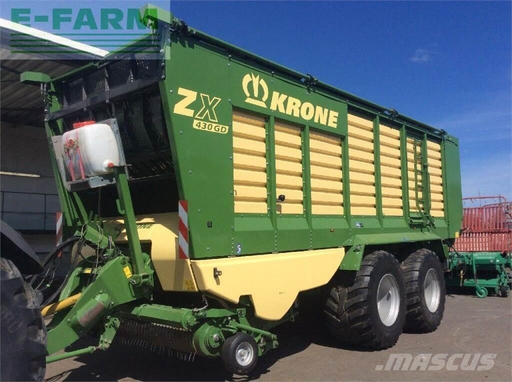 Krone zx 430 gd グレイン・カート