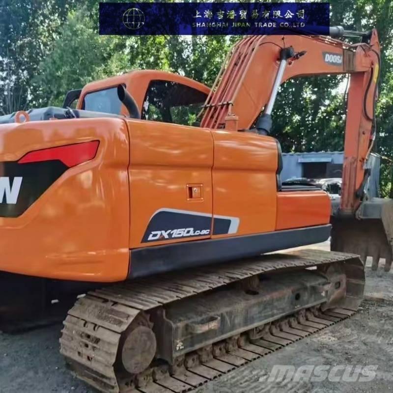 Doosan DX 150 中型油圧ショベル 7ｔ-12ｔ（ユンボ・パワーショベル・バックホー）