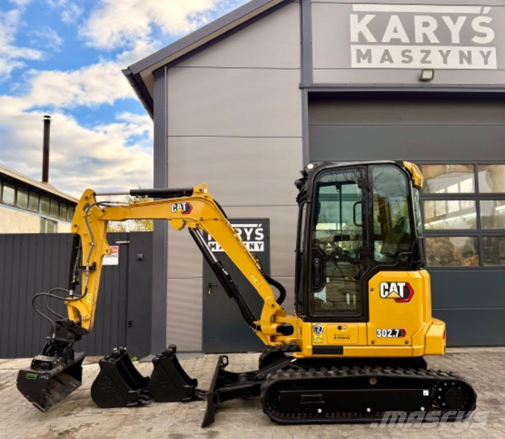 CAT 302.7 CR ミニ油圧ショベル 7t以下（ミニユンボ・ミニディガー）