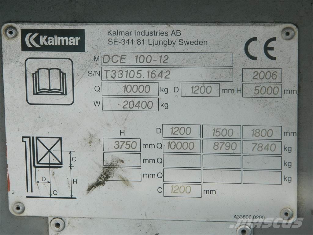 Kalmar DCE100 12 ディーゼル・軽油