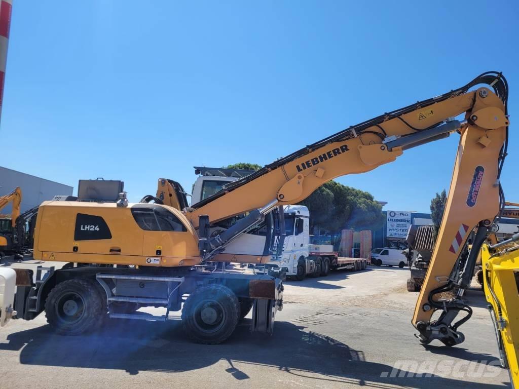 Liebherr LH 24 ホイール式油圧ショベル（パワーショベル・ユンボ・バックホー）