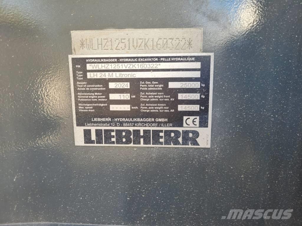 Liebherr LH 24 ホイール式油圧ショベル（パワーショベル・ユンボ・バックホー）