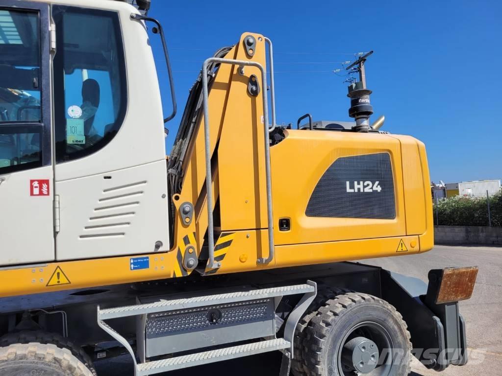Liebherr LH 24 ホイール式油圧ショベル（パワーショベル・ユンボ・バックホー）