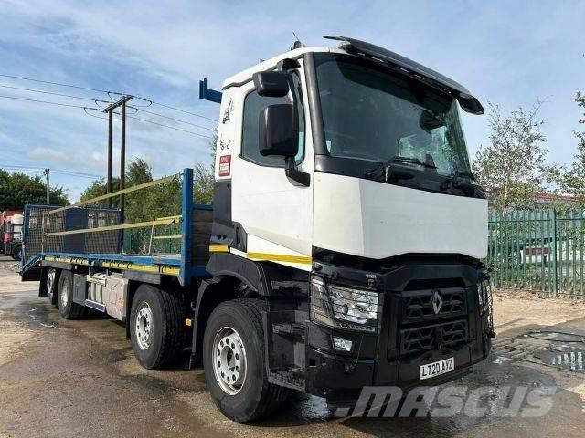 Renault C 430 平ボディー／ウインチトラック