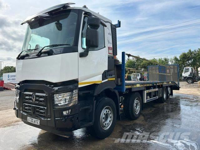 Renault C 430 平ボディー／ウインチトラック