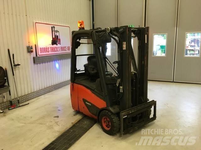 Linde E 14-02 バッテリーフォークリフト