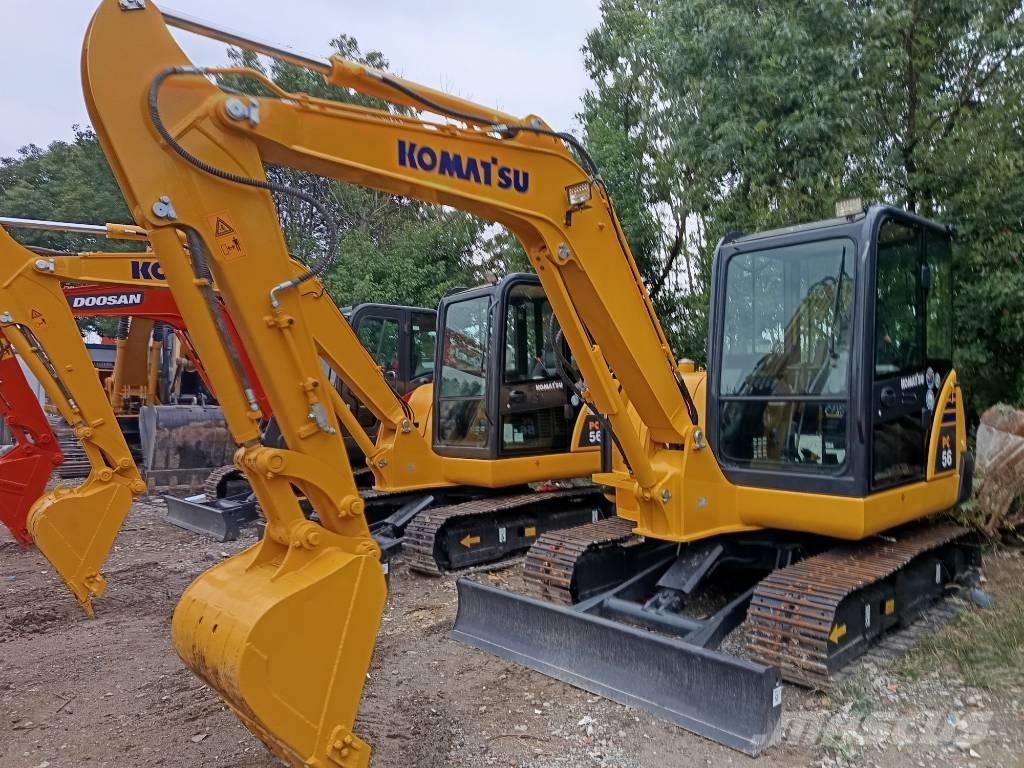 Komatsu PC 56 ミニ油圧ショベル 7t以下（ミニユンボ・ミニディガー）