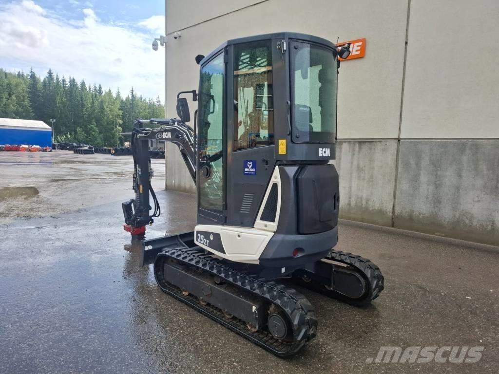 ECM 25 ZT ミニ油圧ショベル 7t以下（ミニユンボ・ミニディガー）