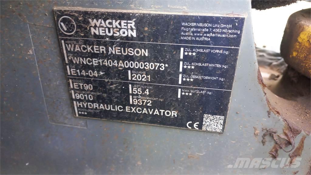 Wacker Neuson ET90 大型油圧ショベル12t以上（パワーショベル・ユンボ）