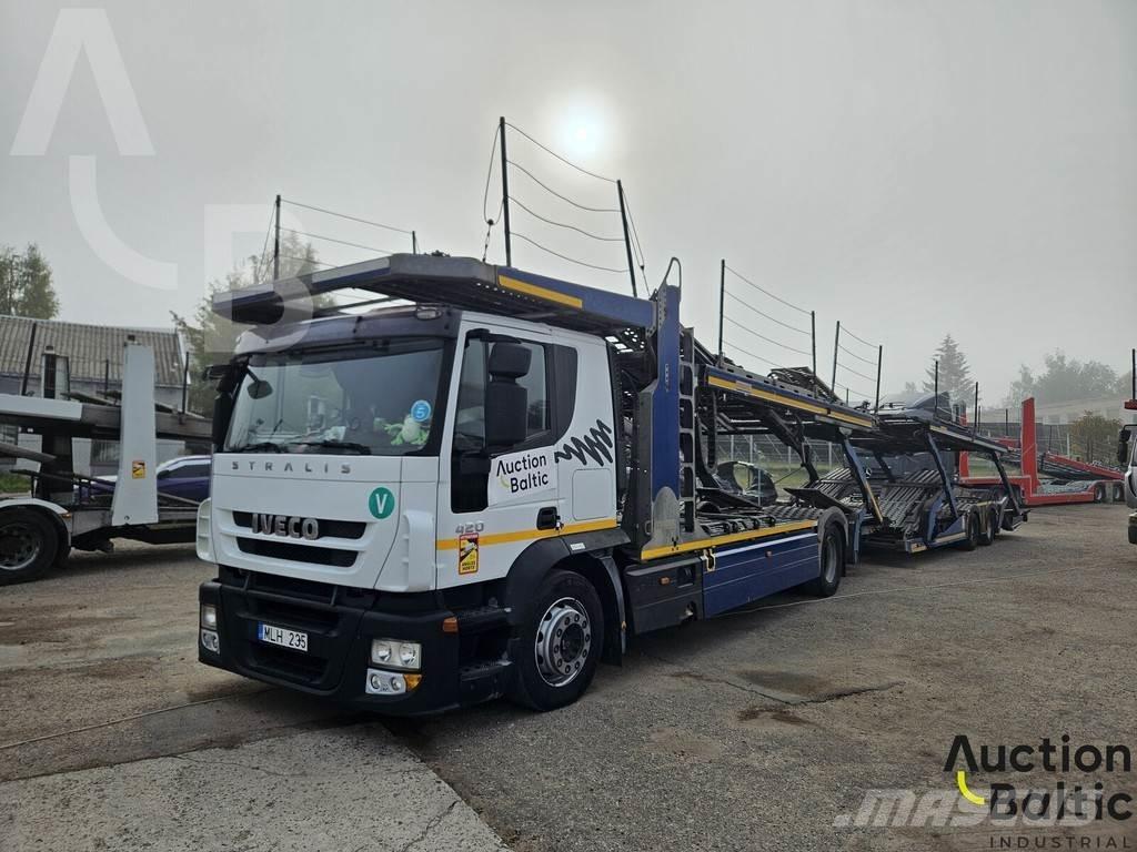 Iveco STRALIS 190S 車両運搬車、キャリアカー