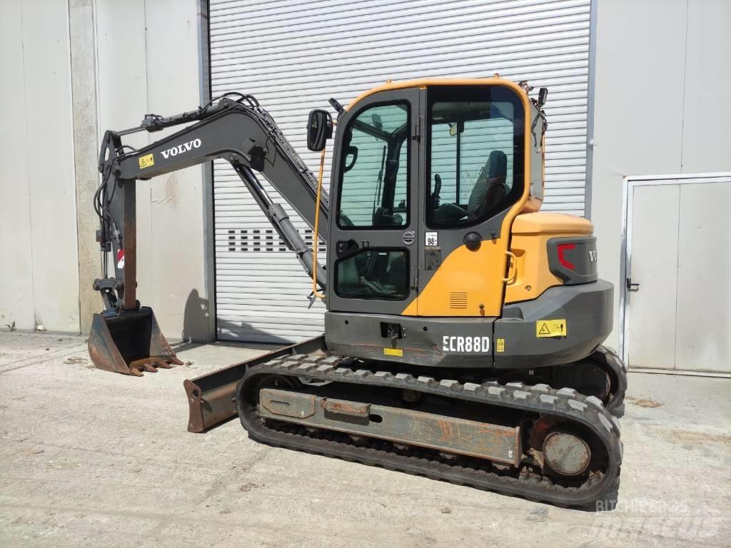 Volvo ECR 88 D 中型油圧ショベル 7ｔ-12ｔ（ユンボ・パワーショベル・バックホー）