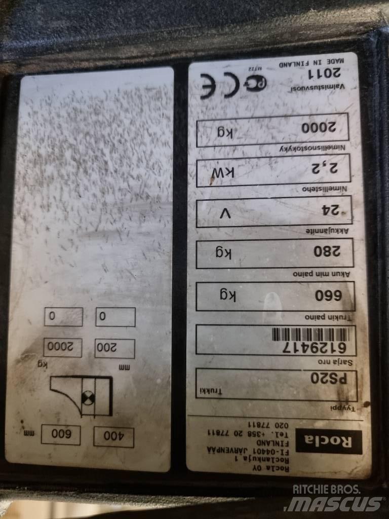 Rocla PS 20 低型オーダーピッカー