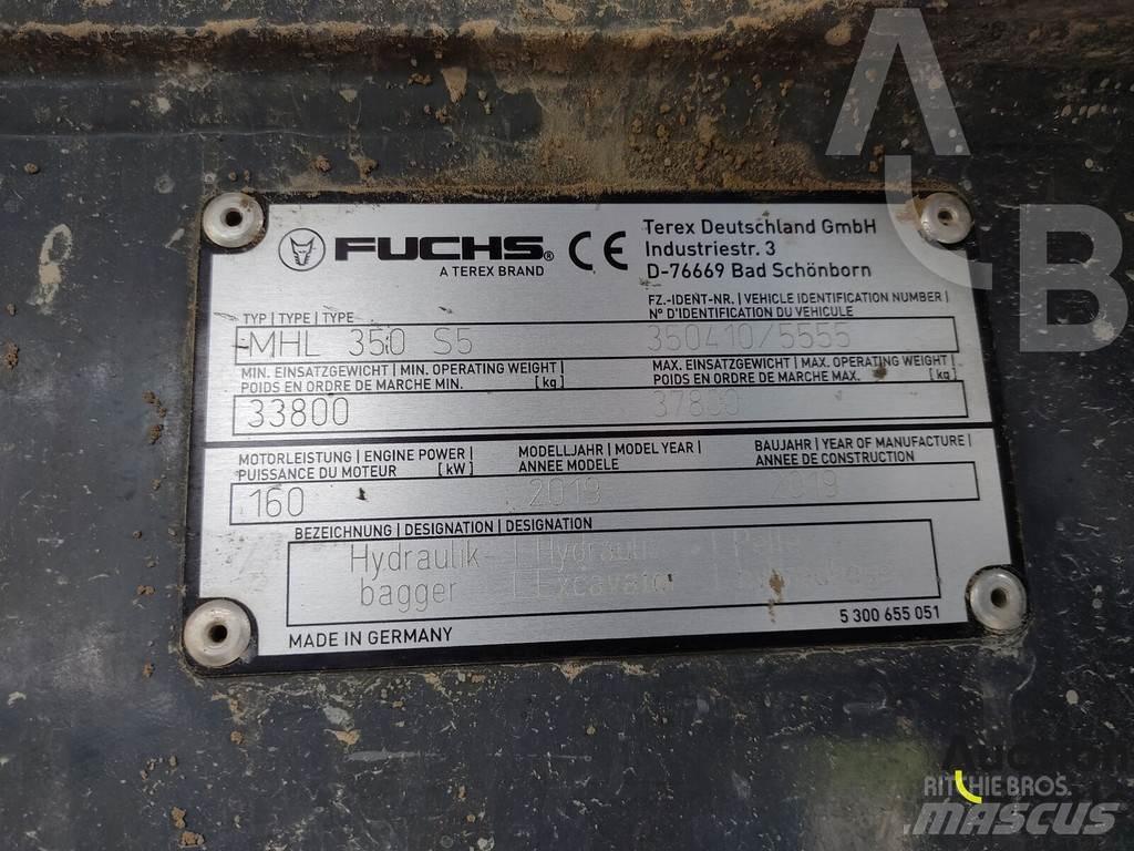 Fuchs MHL 350 廃棄物／工業産廃処理機