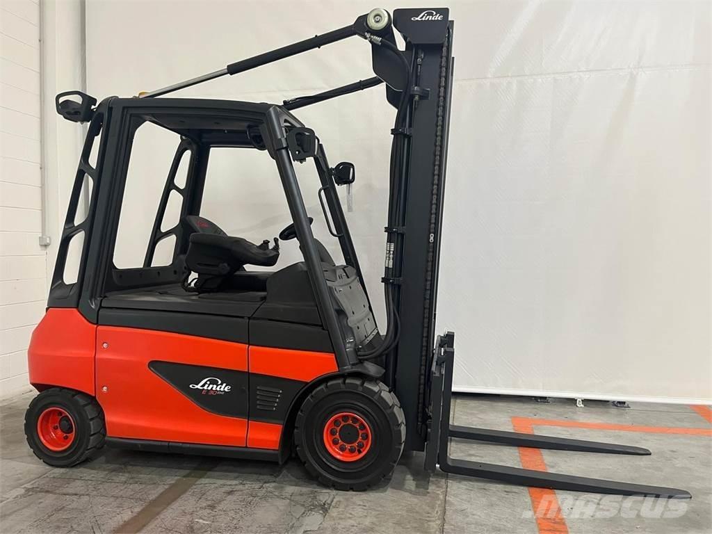 Linde E30-01 バッテリーフォークリフト