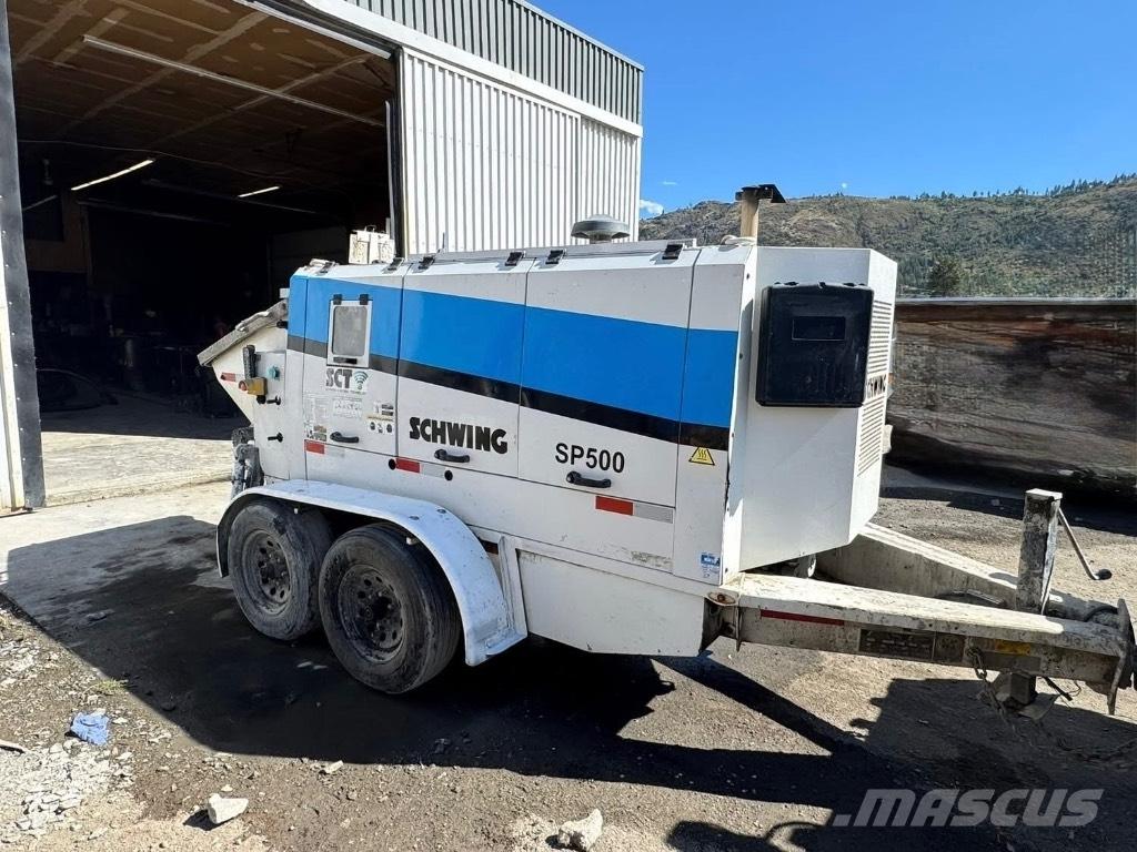 Schwing SP500 コンクリートポンプ車