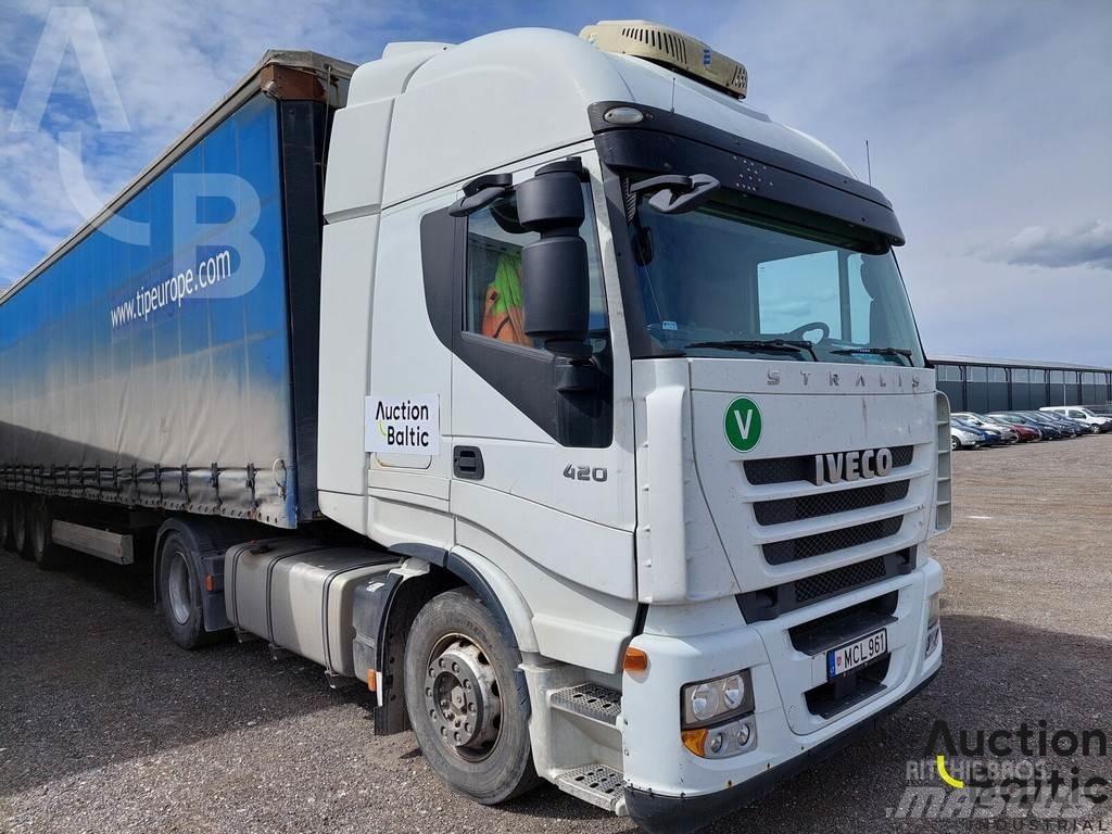 Iveco Stralis 420 中古トラクターヘッド | トレーラーヘッド