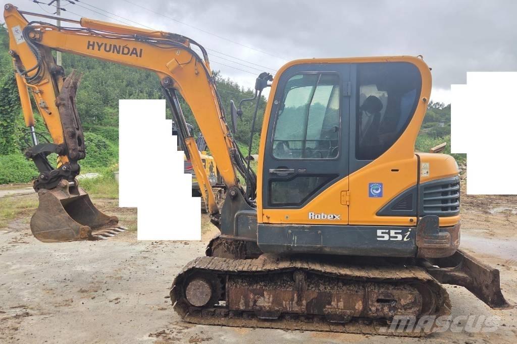 Hyundai Robex 55 ミニ油圧ショベル 7t以下（ミニユンボ・ミニディガー）