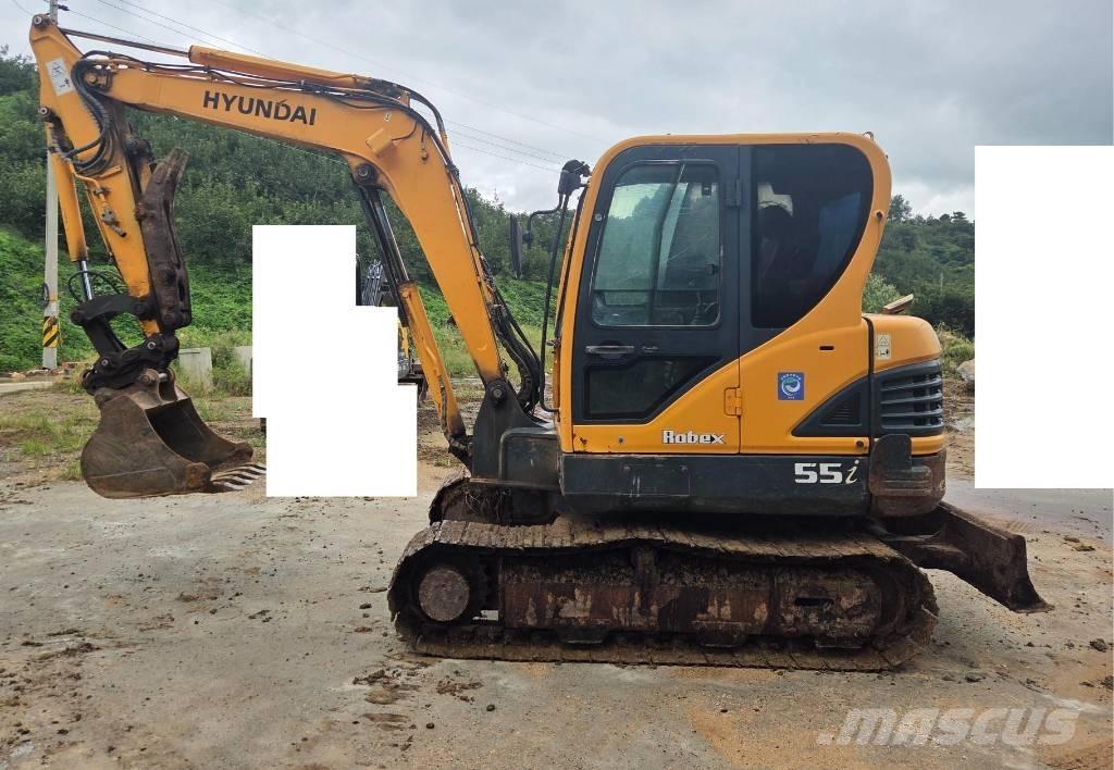 Hyundai Robex 55 ミニ油圧ショベル 7t以下（ミニユンボ・ミニディガー）