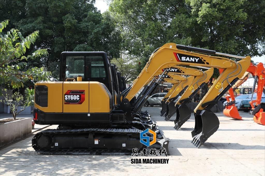 Sany SY 60 C ミニ油圧ショベル 7t以下（ミニユンボ・ミニディガー）