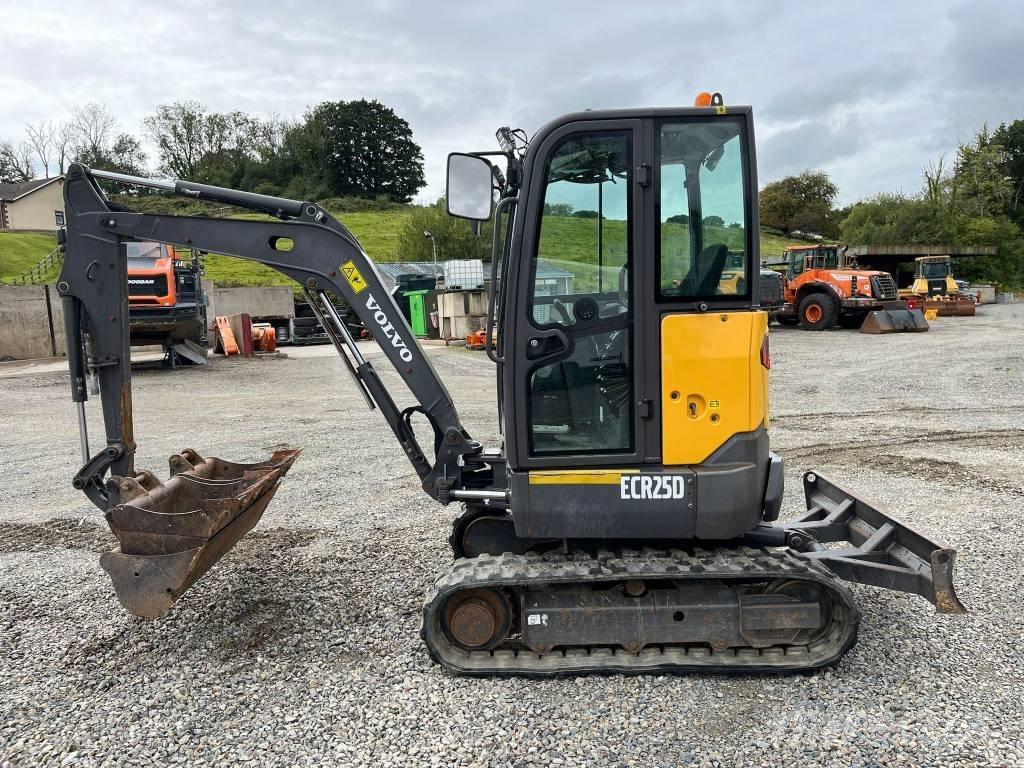 Volvo ECR 25 D ミニ油圧ショベル 7t以下（ミニユンボ・ミニディガー）