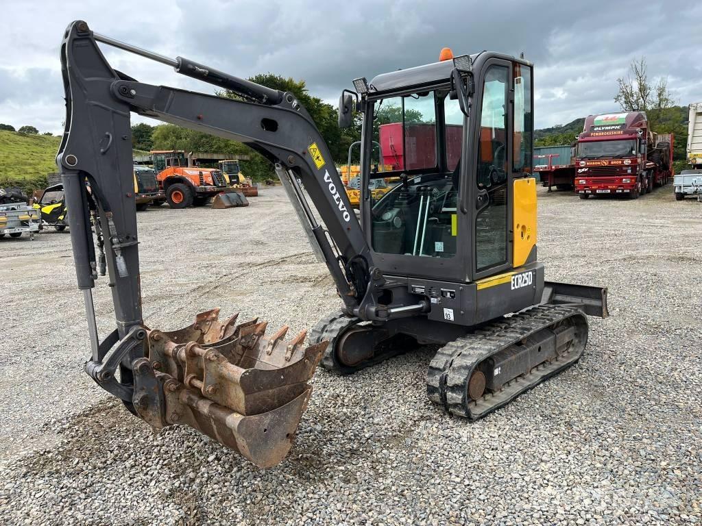 Volvo ECR 25 D ミニ油圧ショベル 7t以下（ミニユンボ・ミニディガー）