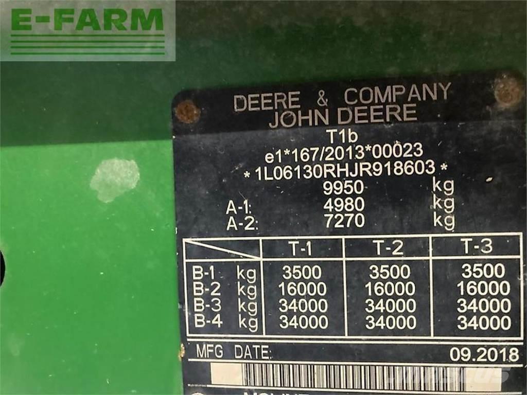 John Deere 6130r トラクター