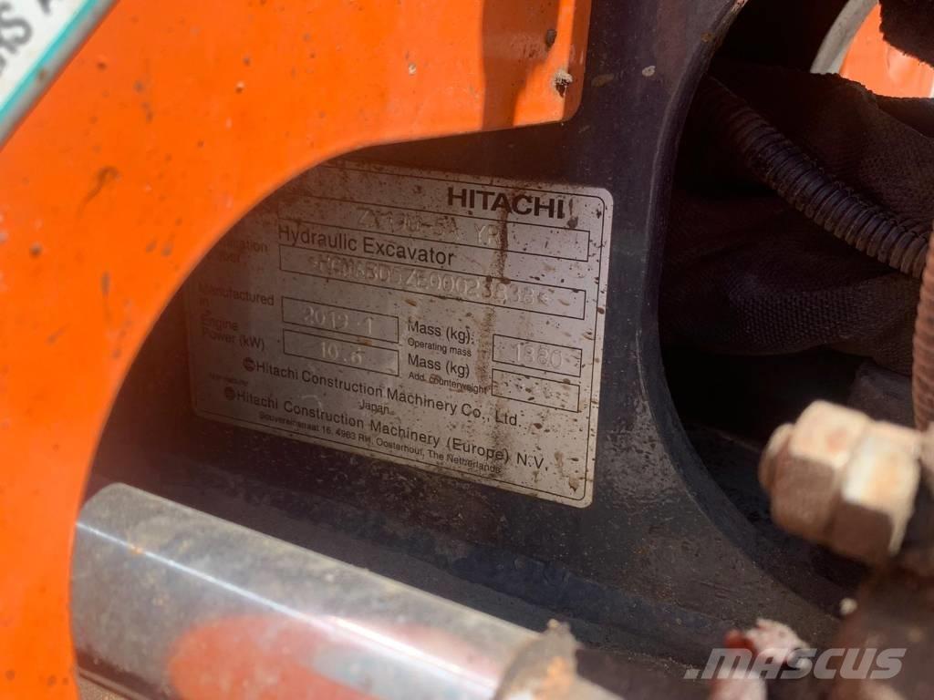 Hitachi ZX 19 U-5 ミニ油圧ショベル 7t以下（ミニユンボ・ミニディガー）