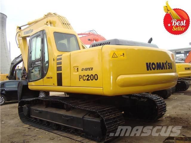 Komatsu PC 200 大型油圧ショベル12t以上（パワーショベル・ユンボ）