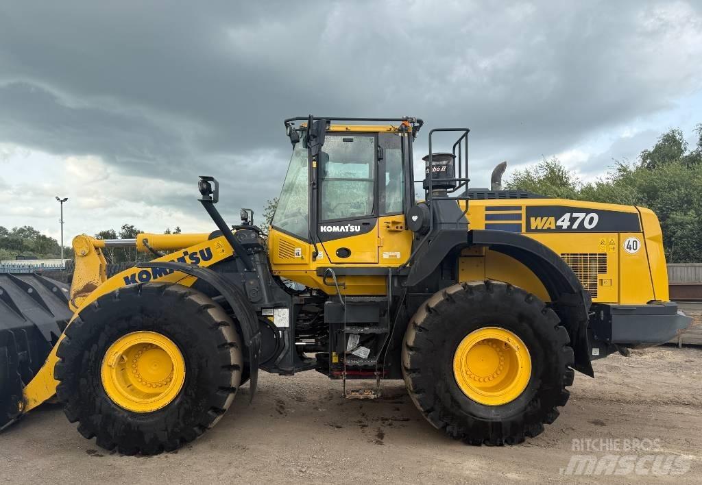 Komatsu WA470-8 ホイールローダー・タイヤショベル