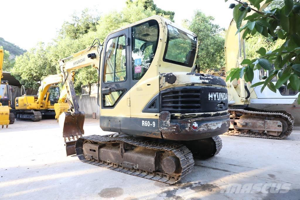 Hyundai R60-9 ミニ油圧ショベル 7t以下（ミニユンボ・ミニディガー）