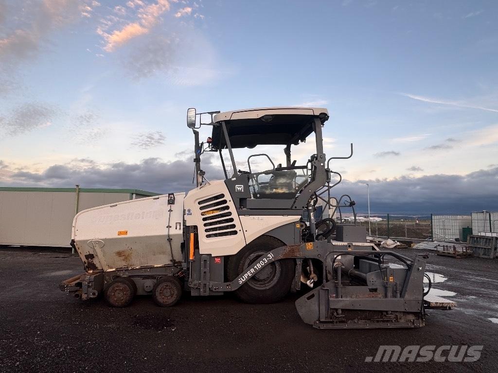 Vögele Super 1803-3i アスファルトフィニッシャ