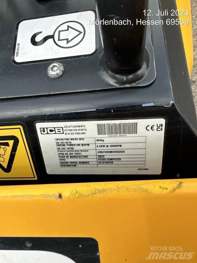 JCB HTD5 サイト　ダンプ