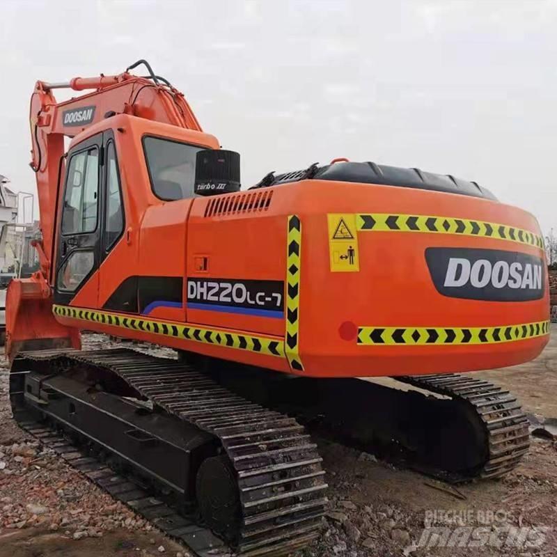 Doosan DH 220 LC-7 大型油圧ショベル12t以上（パワーショベル・ユンボ）