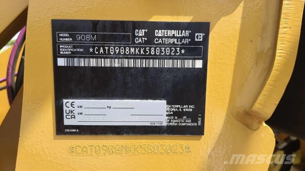 CAT 908M ホイールローダー・タイヤショベル
